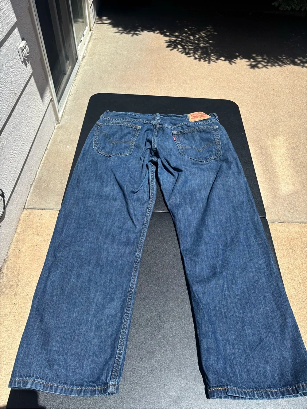 Levi 569s Washed Blue 34x30